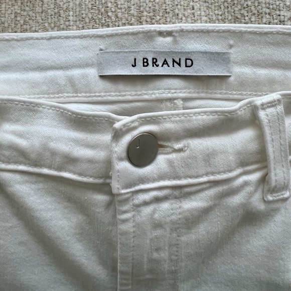 J Brand White Jean Shorts - Picture 3 of 6